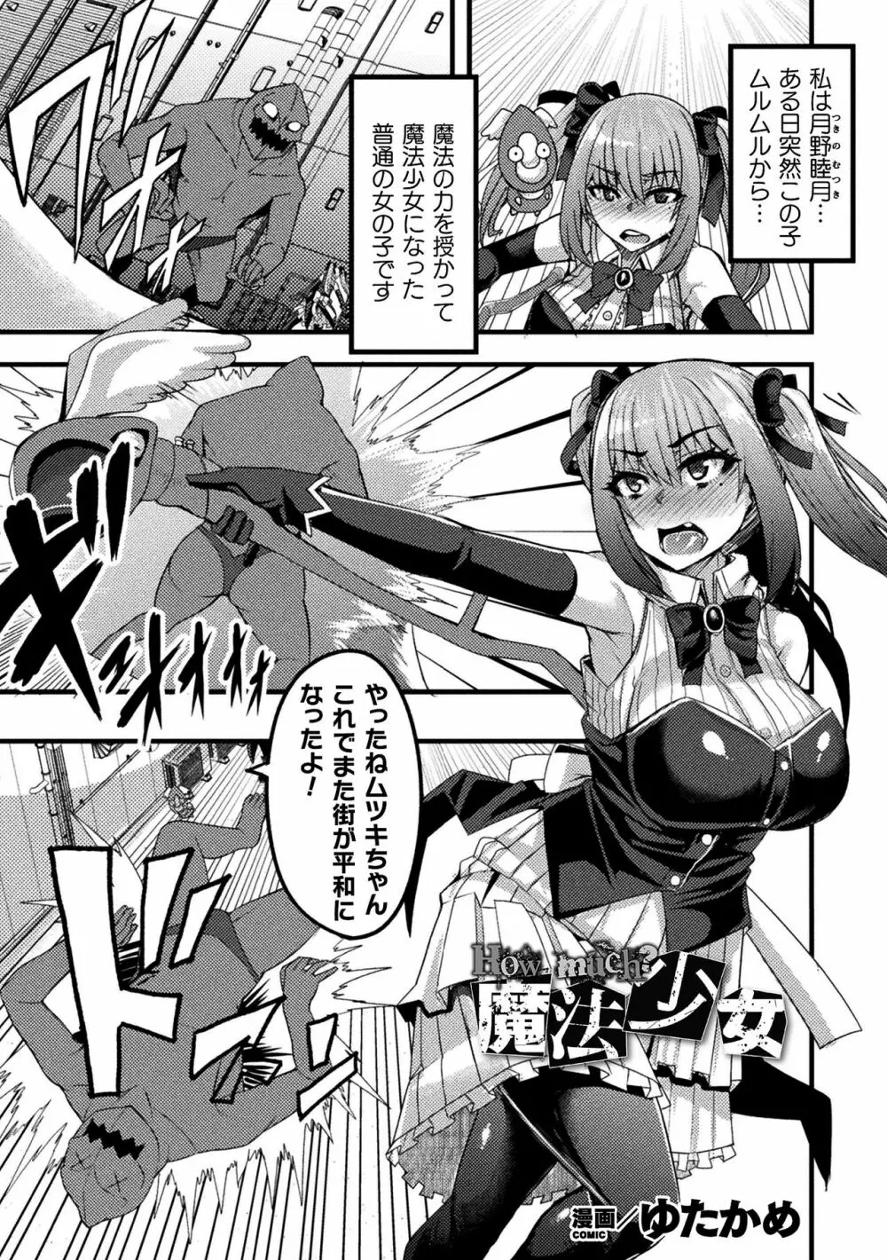 二次元コミックマガジン 魔法少女性奴隷オークションへようこそ！Vol.2 3ページ