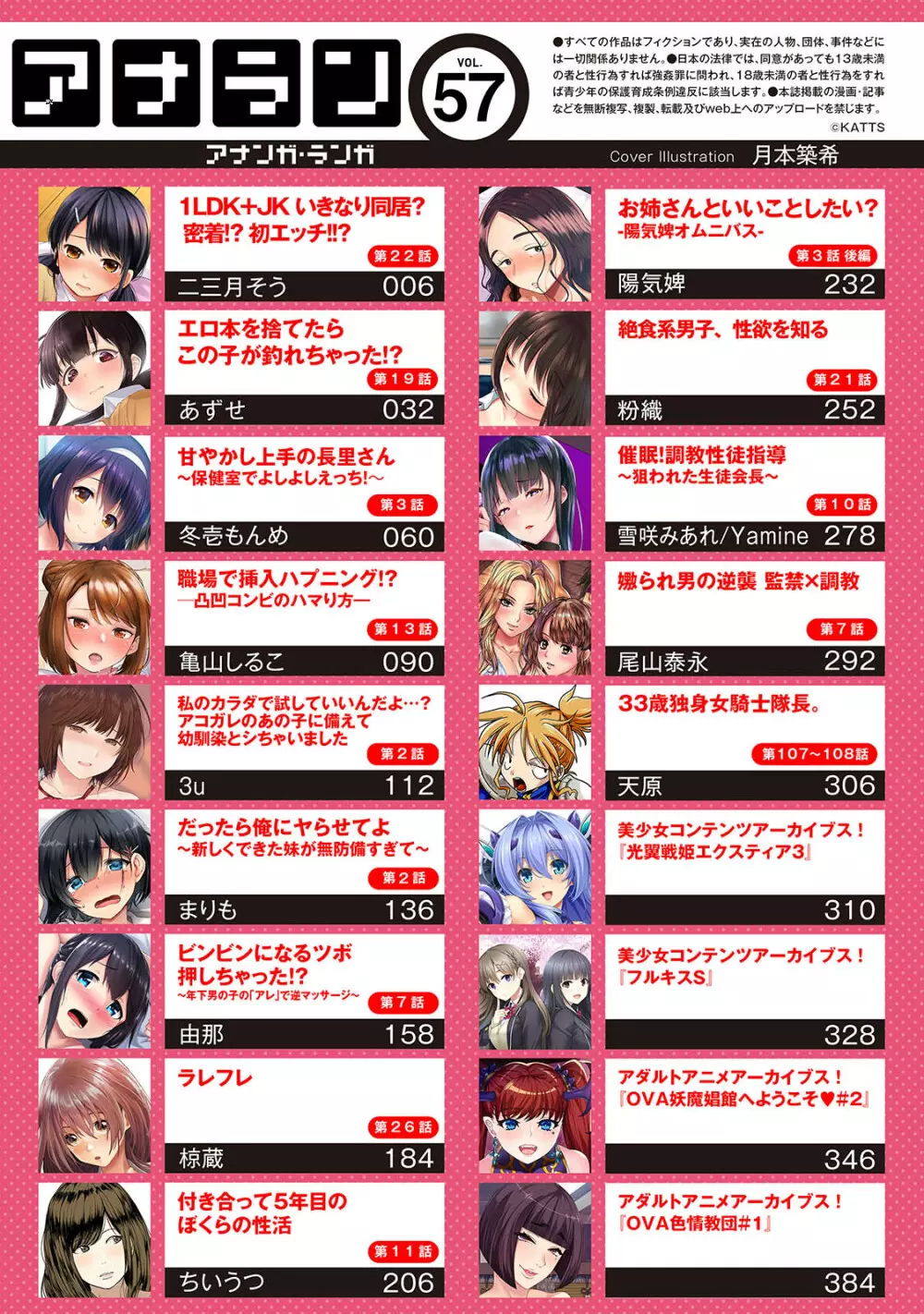 アナンガ・ランガ Vol. 57 4ページ