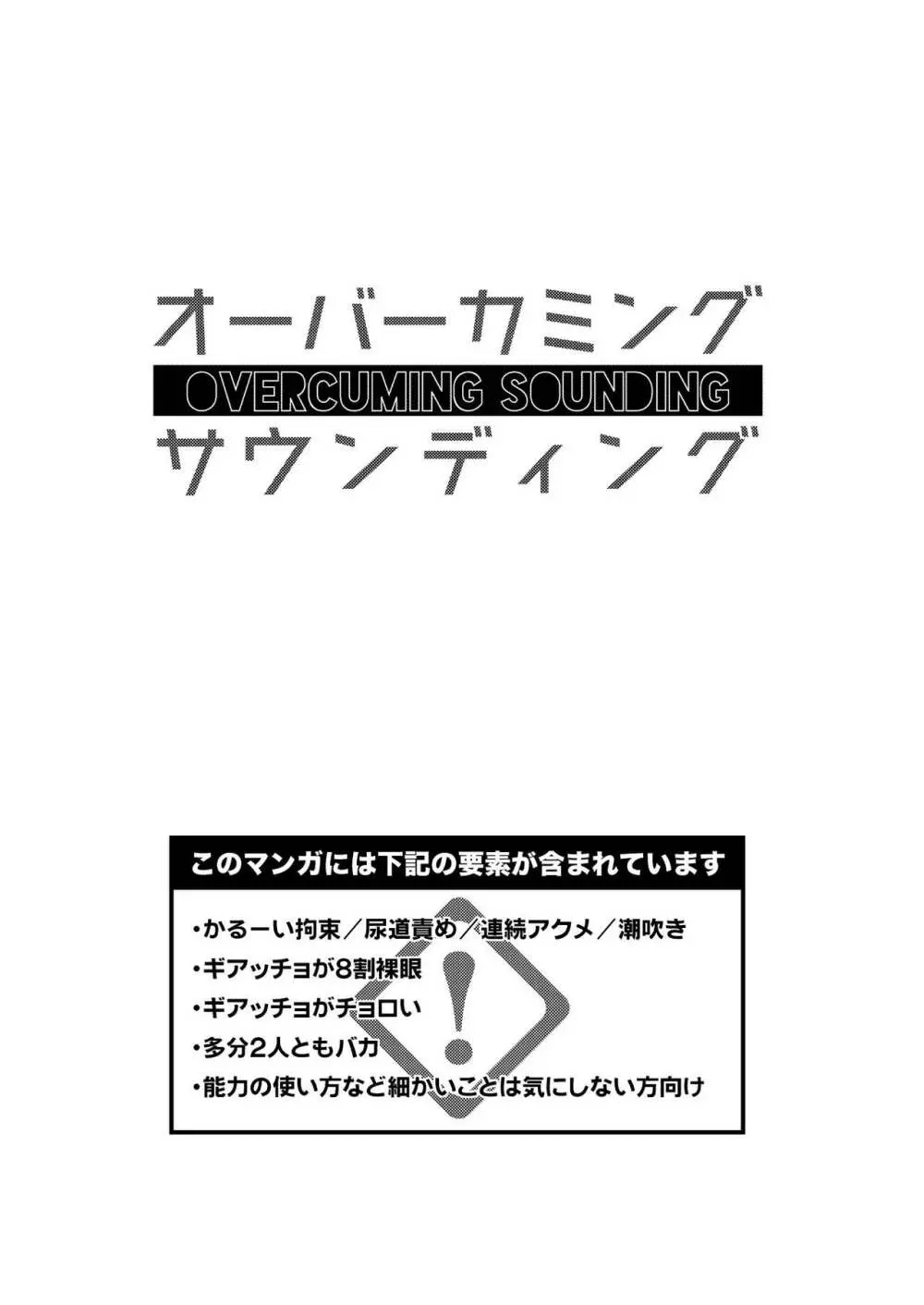 OVERCUMING SOUNDING 2ページ