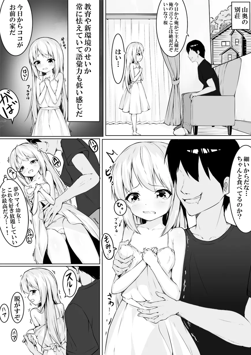 犯すために小さな少女を落札してみた 4ページ