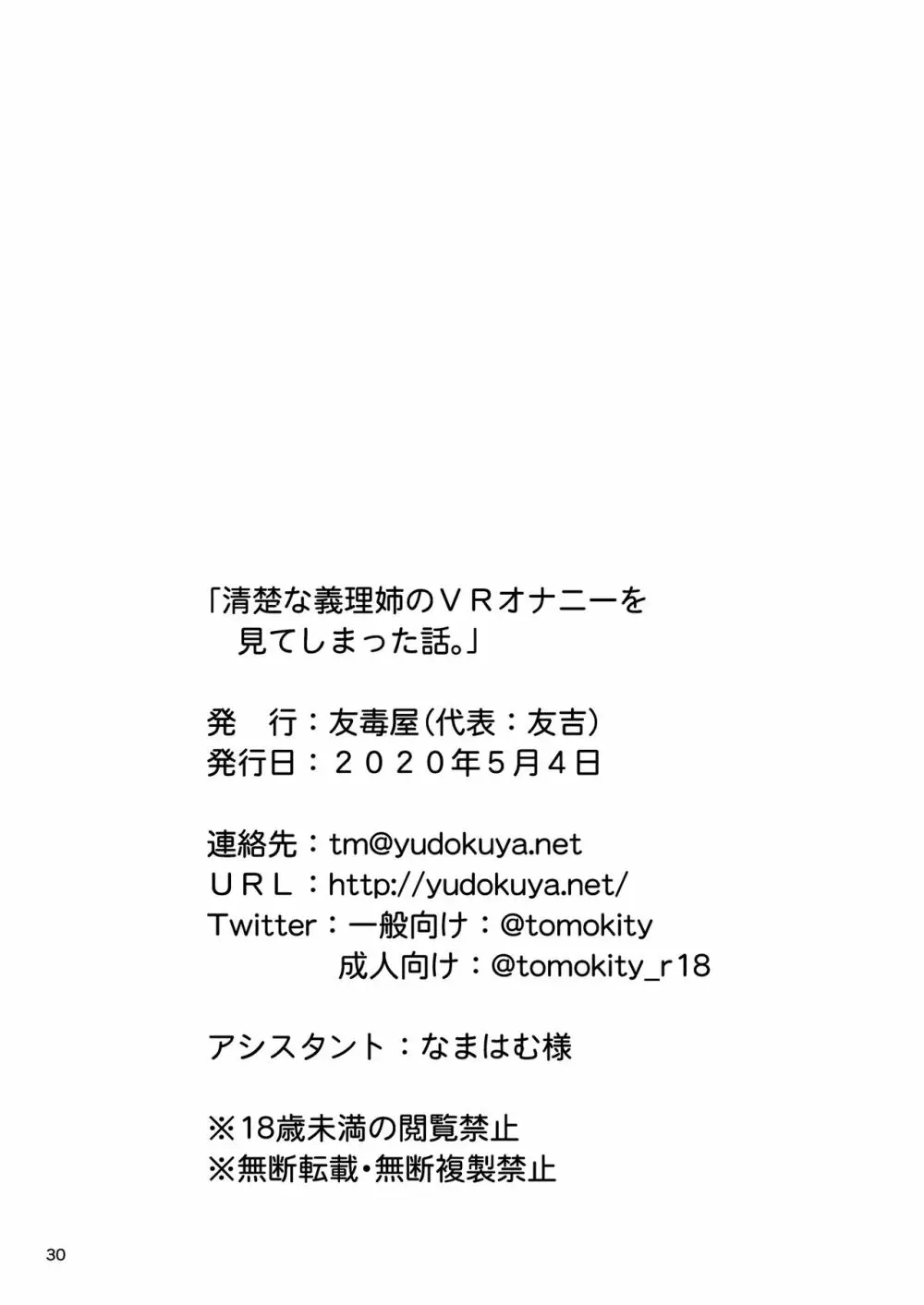 清楚な義理姉のVRオナニーを見てしまった話。 29ページ