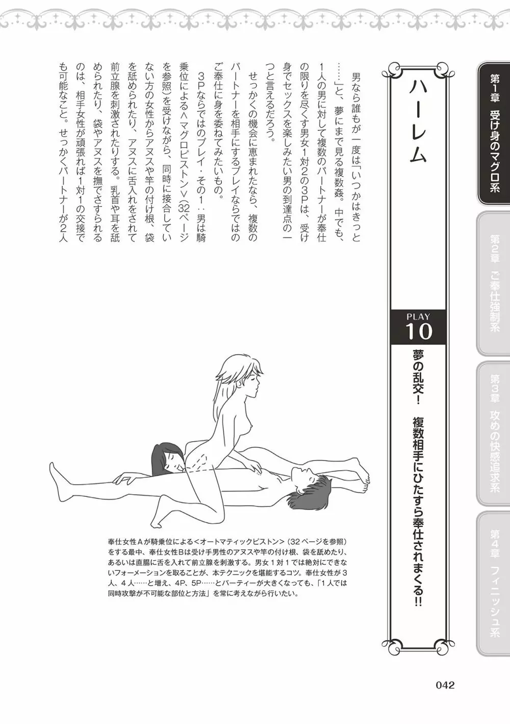 10倍気持ちいい！男のための絶頂SEX完全マニュアル イラスト版…… まじイキッ！ 44ページ