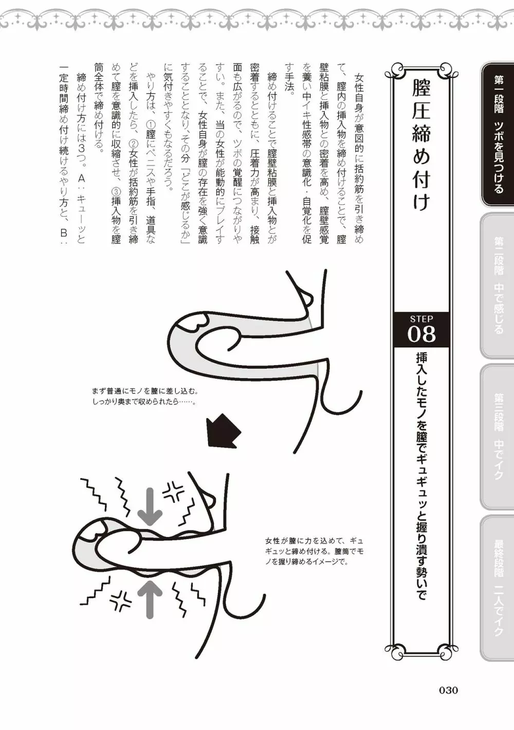 膣性感開発 中イキ完全マニュアル イラスト版 32ページ