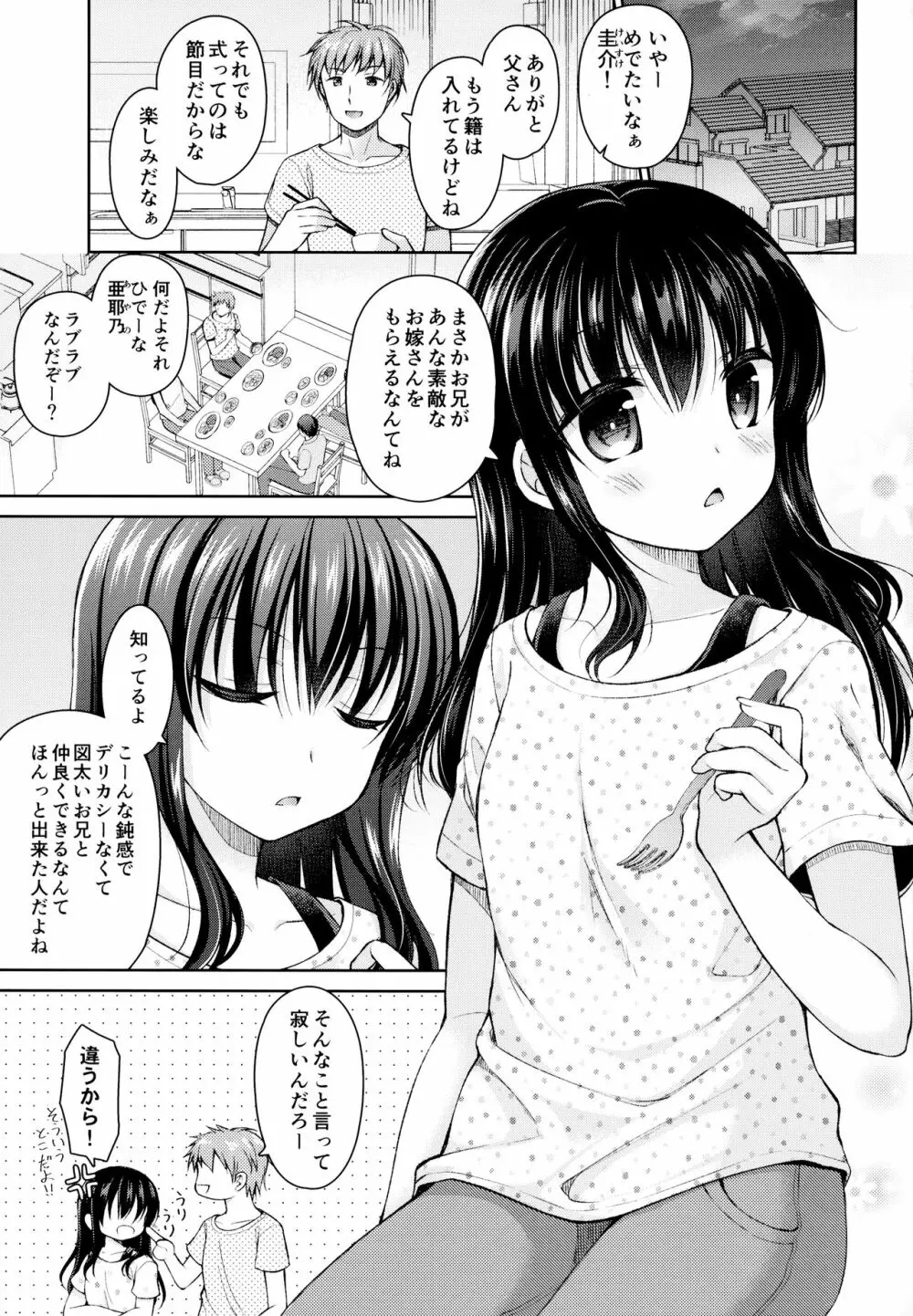 明日、兄が結婚する。 2ページ