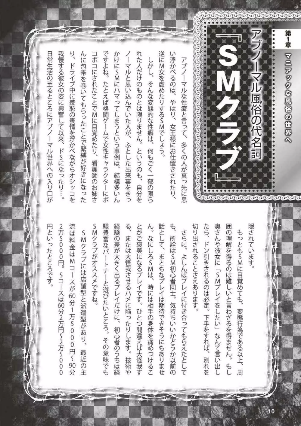 アブノーマル風俗入門 ラブドール風俗から、1000万円の風俗嬢まで 12ページ