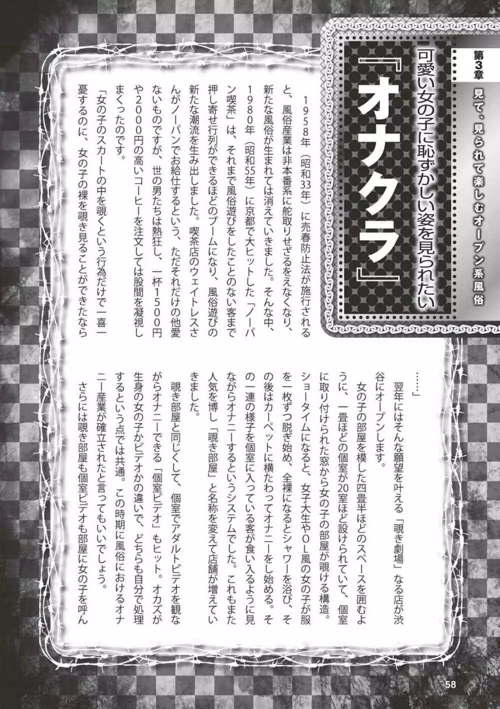 アブノーマル風俗入門 ラブドール風俗から、1000万円の風俗嬢まで 60ページ