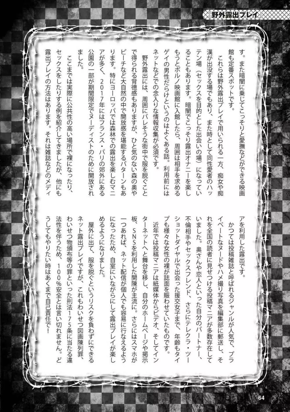 アブノーマル風俗入門 ラブドール風俗から、1000万円の風俗嬢まで 66ページ