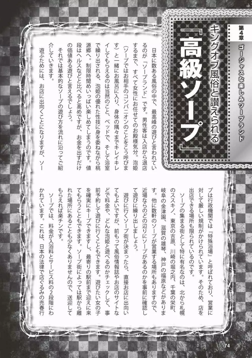 アブノーマル風俗入門 ラブドール風俗から、1000万円の風俗嬢まで 76ページ