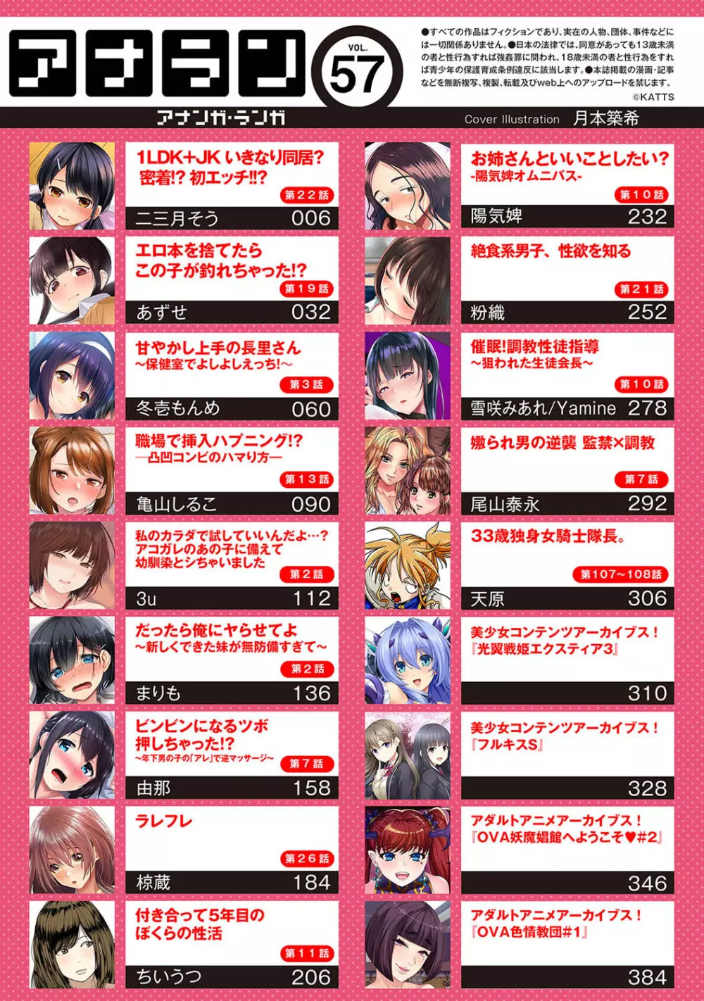 アナンガ・ランガ Vol. 57 5ページ