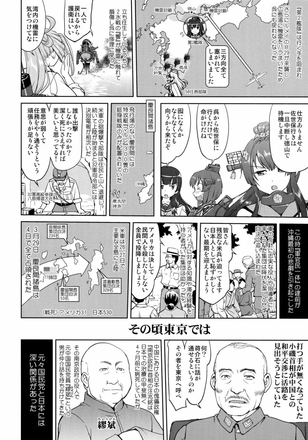 テートクの決断 艦娘の一番長い日 6ページ