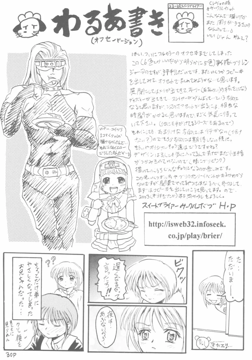 六色戦隊 ブリレンジャー 31ページ