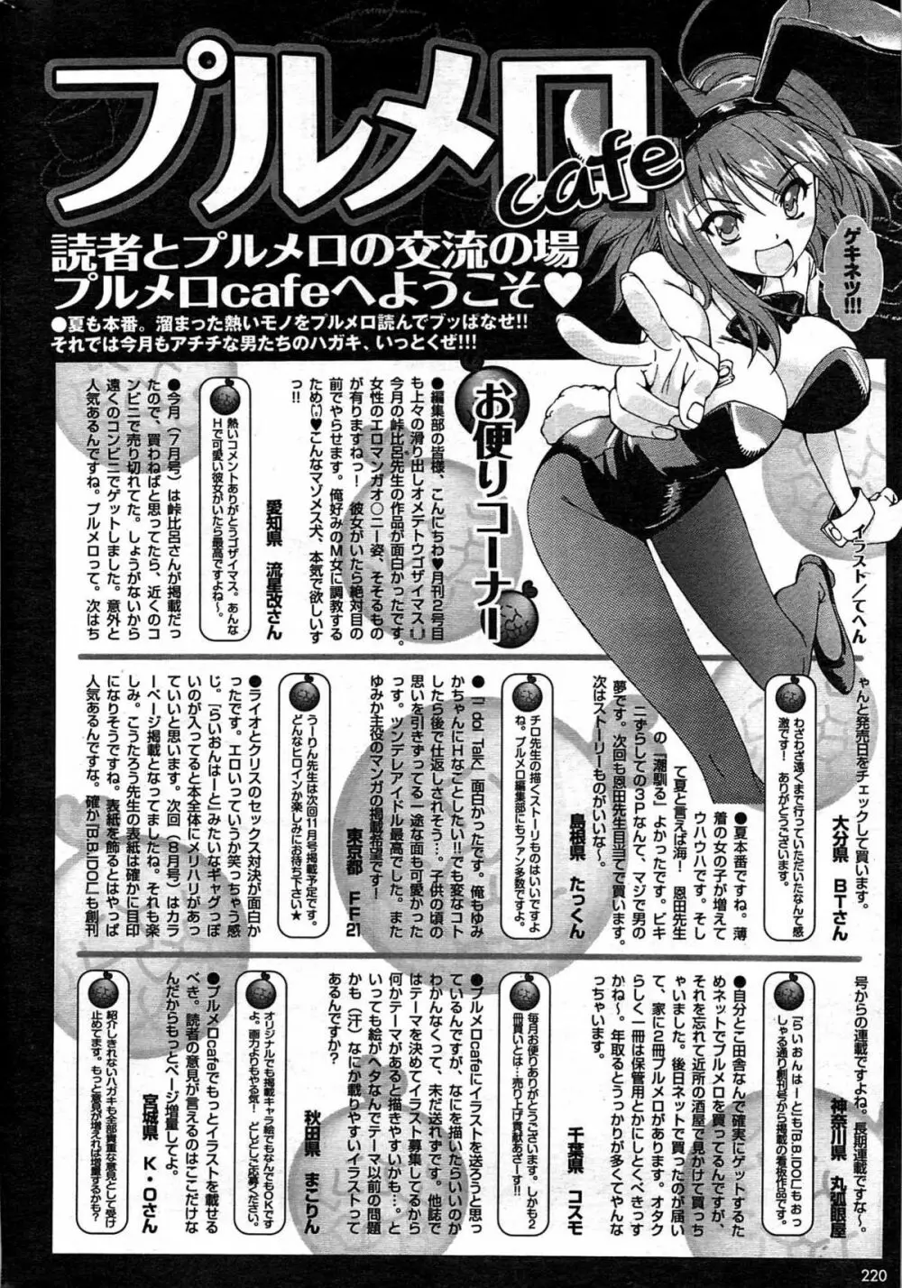 COMIC プルメロ 2007年09月号 vol.09 219ページ