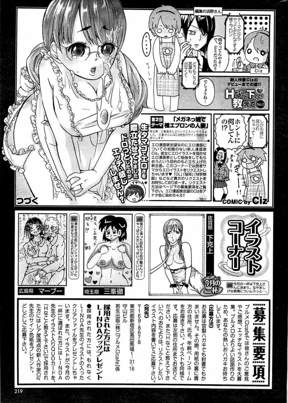 COMIC プルメロ 2008年01月号 vol.13 218ページ