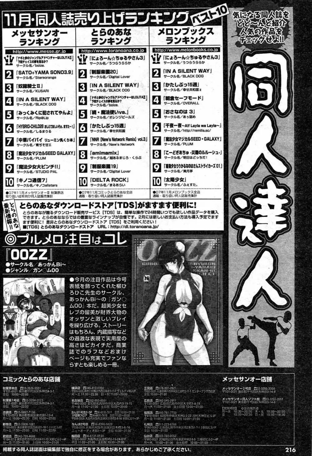 COMIC プルメロ 2008年03月号 vol.15 215ページ