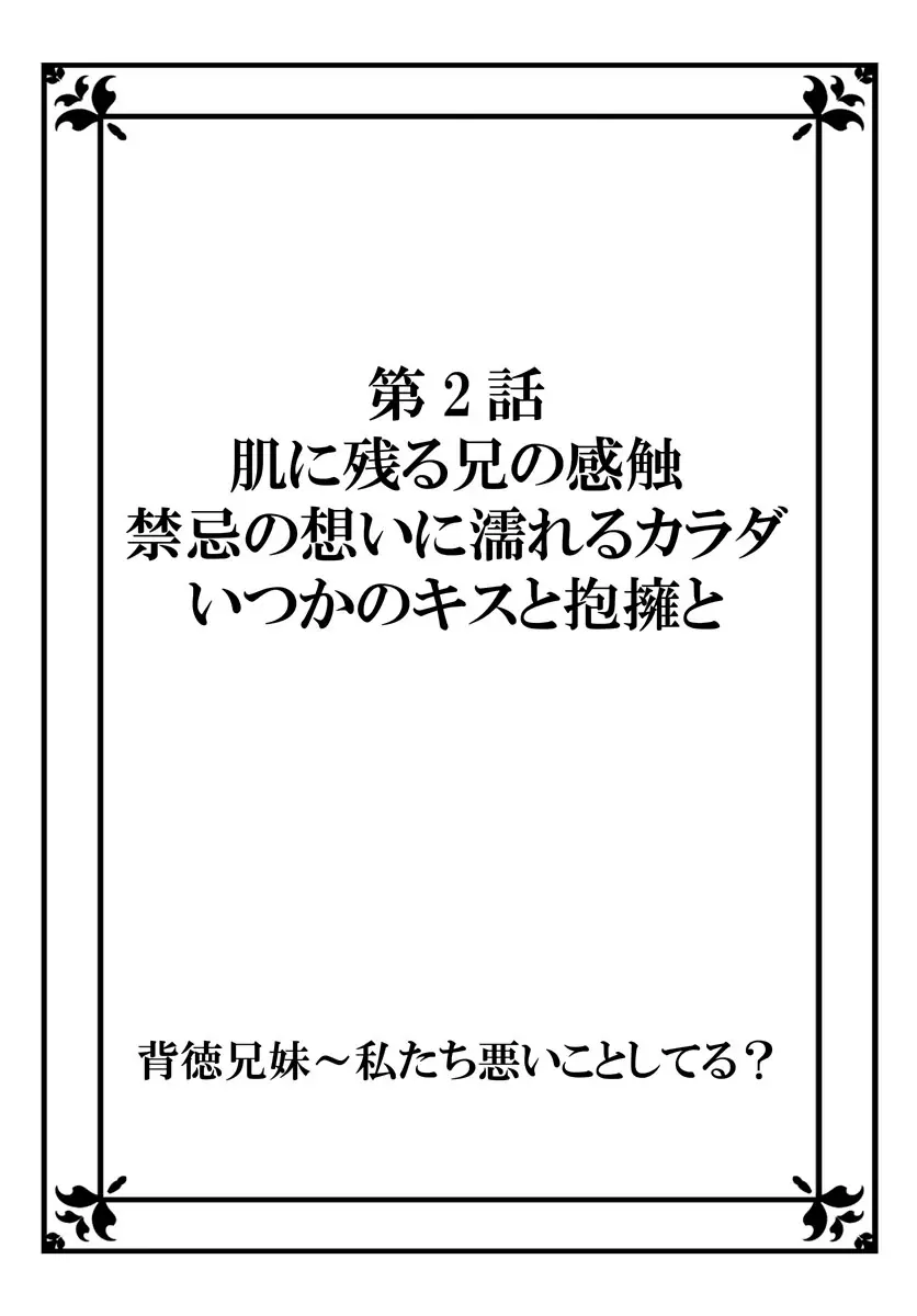 背徳兄妹～私たち悪いことしてる? 第1-3卷 28ページ