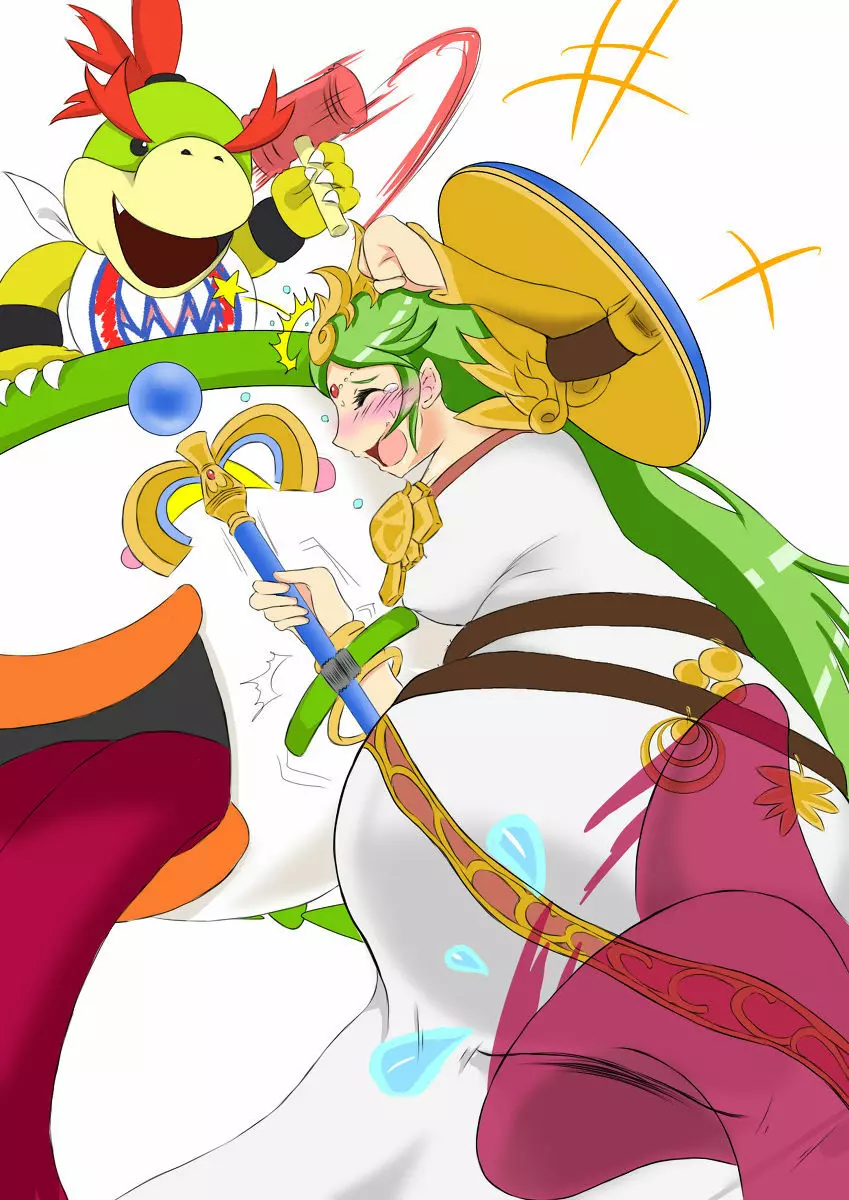 Hentai Kamen’s Ticklish Palutena 27ページ