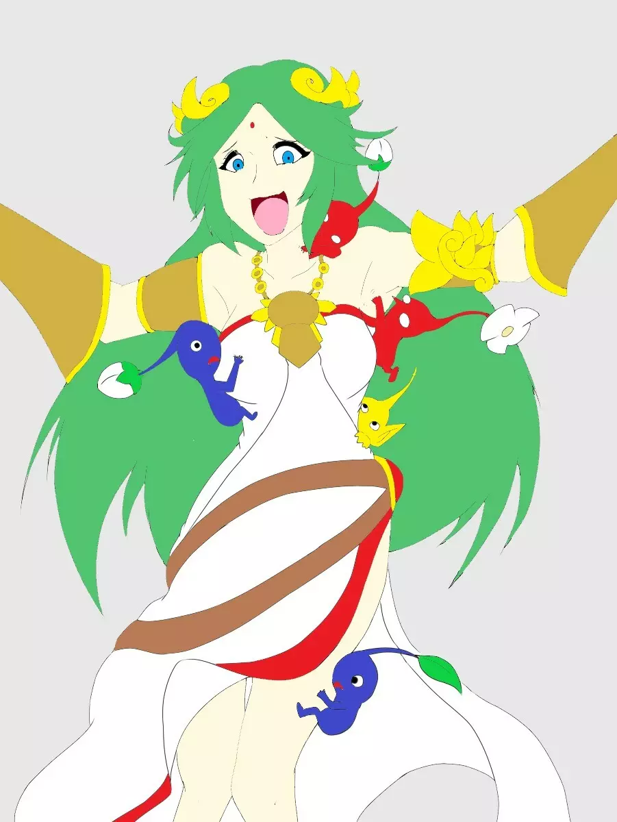 Hentai Kamen’s Ticklish Palutena 32ページ