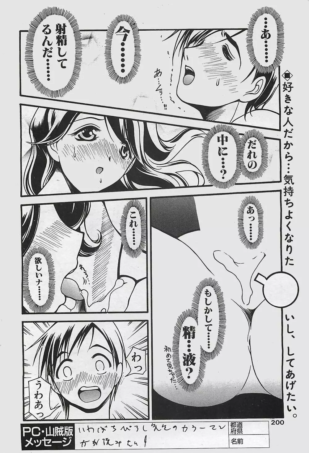 COMIC ペンギンクラプ山賊版 2003年7月号 200ページ