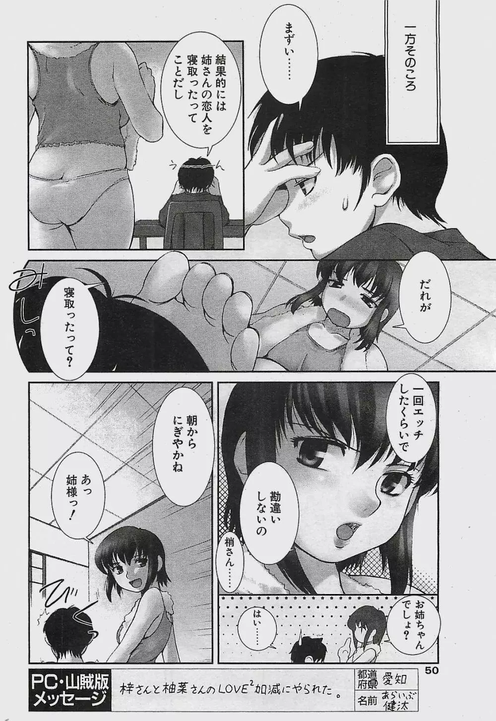 COMIC ペンギンクラプ山賊版 2003年11月号 50ページ