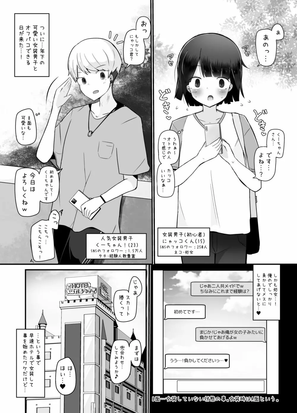 巨根男の娘短編集 9ページ