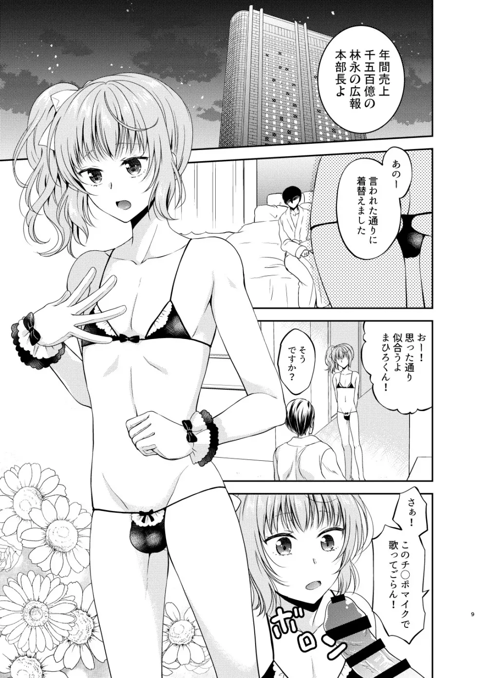 男の娘アイドル枕営業編 8ページ