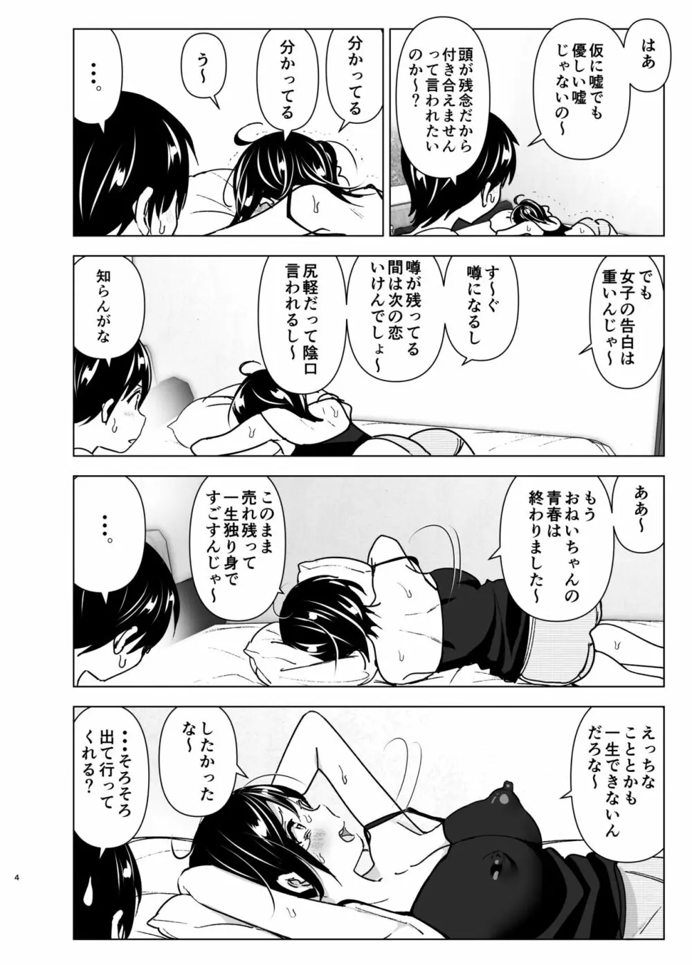 おねいちゃんと愚痴を聞いてあげる弟の話 3ページ