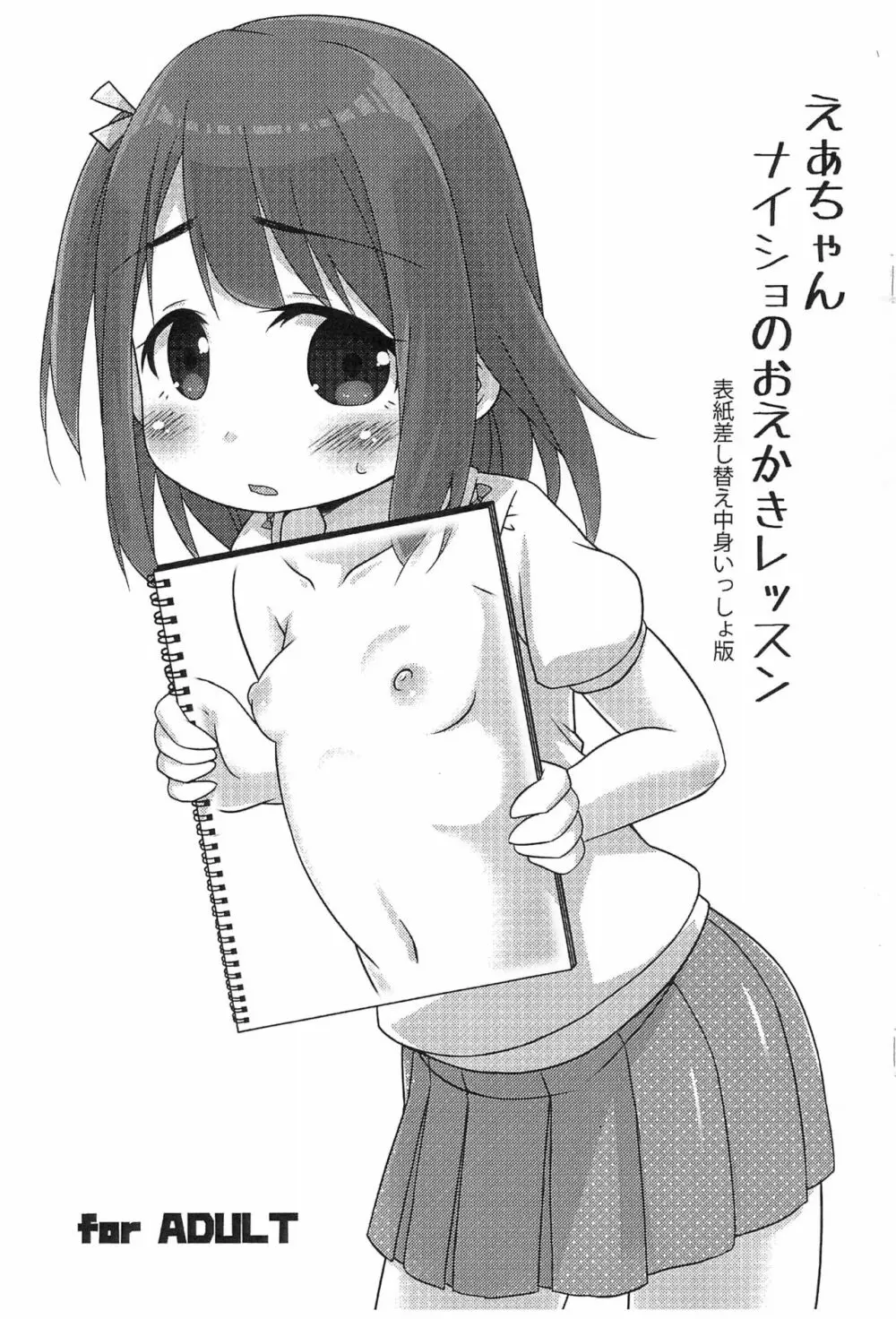 えあちゃんナイショのおえかきレッスン 表紙差し替え中身いっしょ版