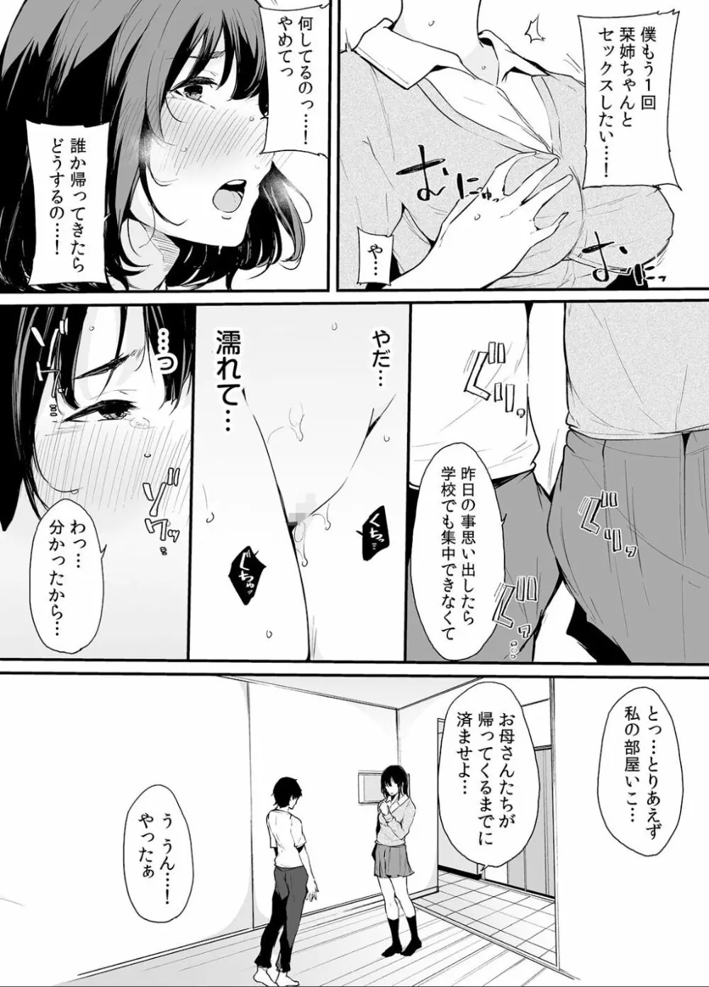 弟にエロ漫画と同じ事をされちゃうお姉ちゃんの話 1 67ページ