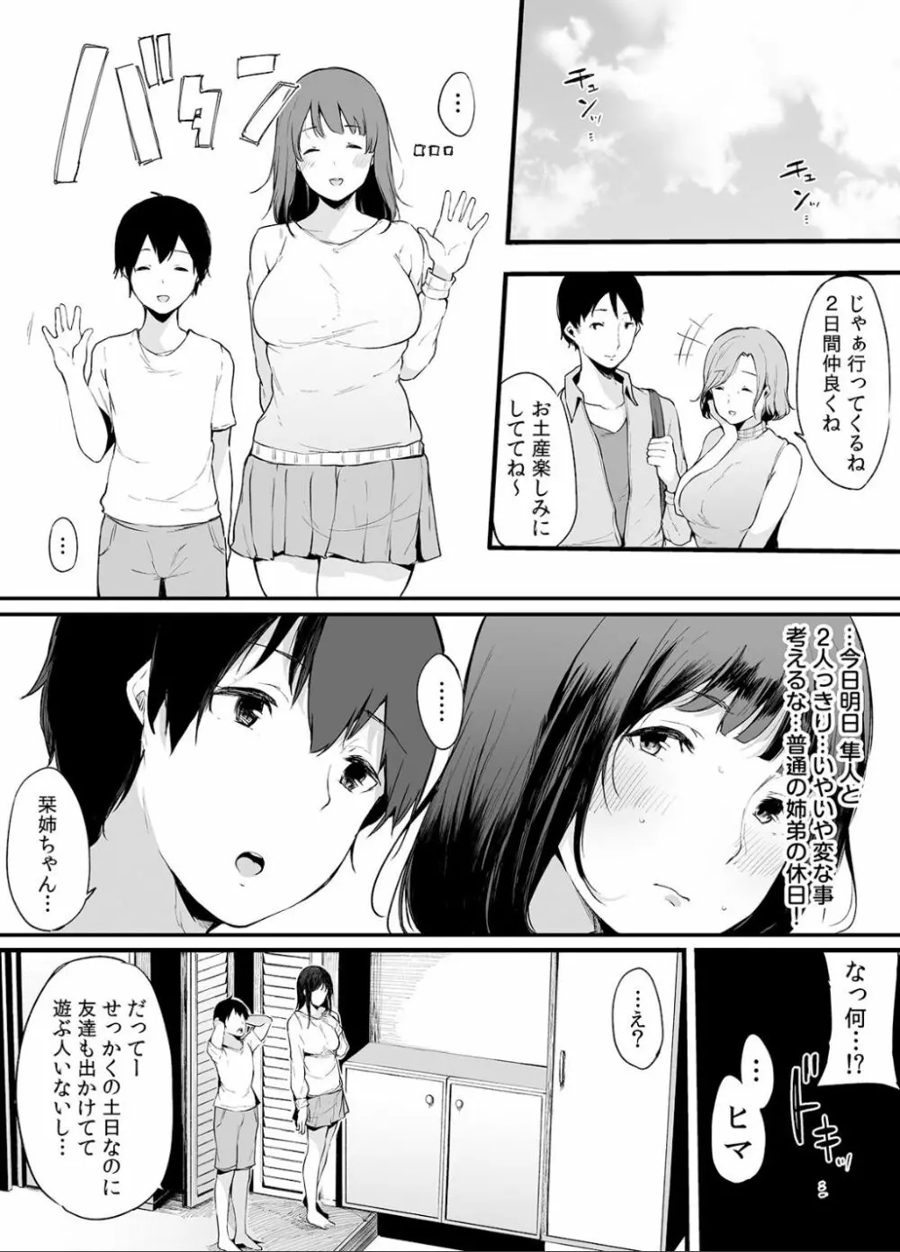 弟にエロ漫画と同じ事をされちゃうお姉ちゃんの話 2 6ページ