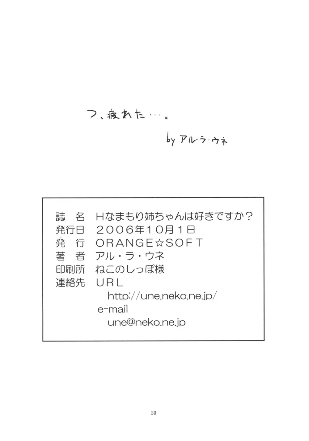 Hなまもり姉ちゃんは好きですか? 29ページ