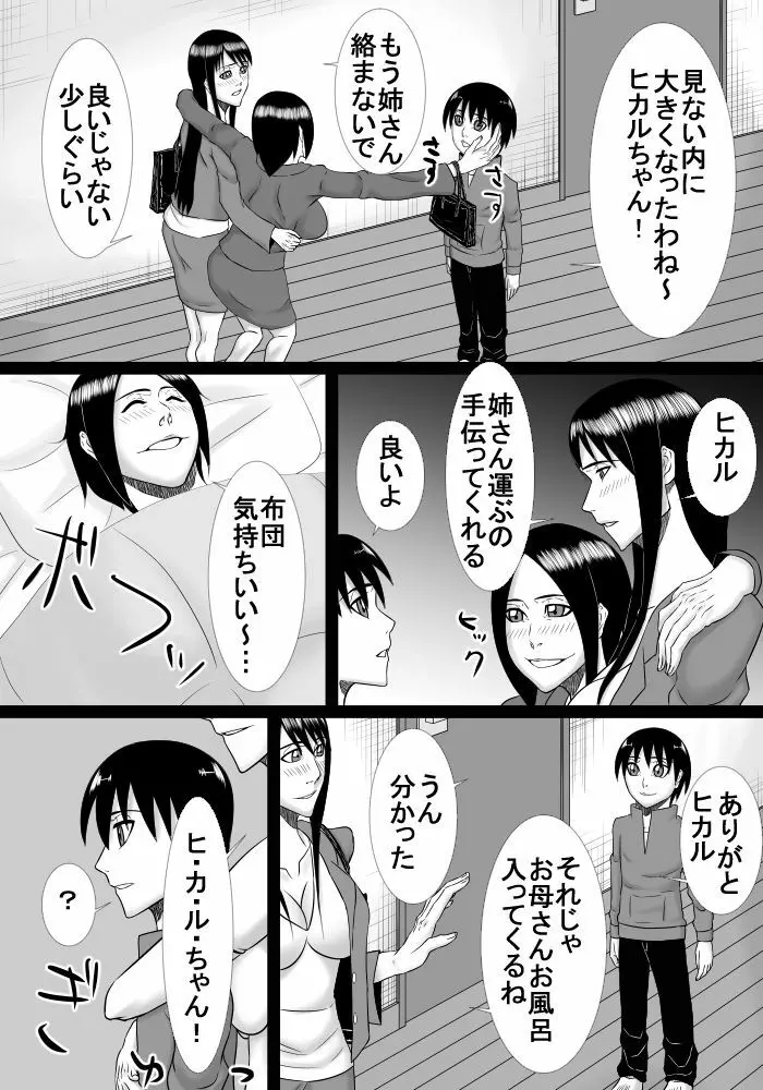 伯母さんが家にやって来たのでお母さんと一緒にエッチしました 3ページ