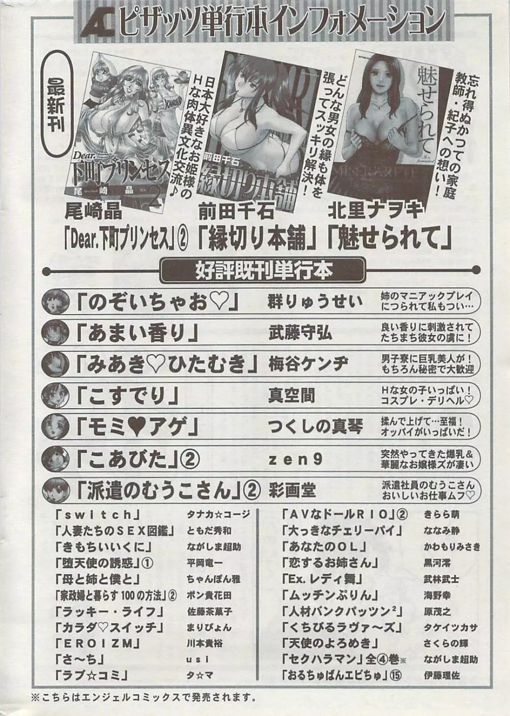 アクション ピザッツ 2009年4月号 270ページ