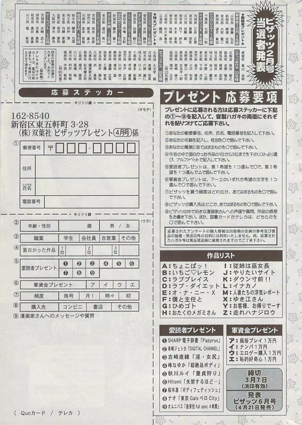 アクション ピザッツ 2009年4月号 271ページ