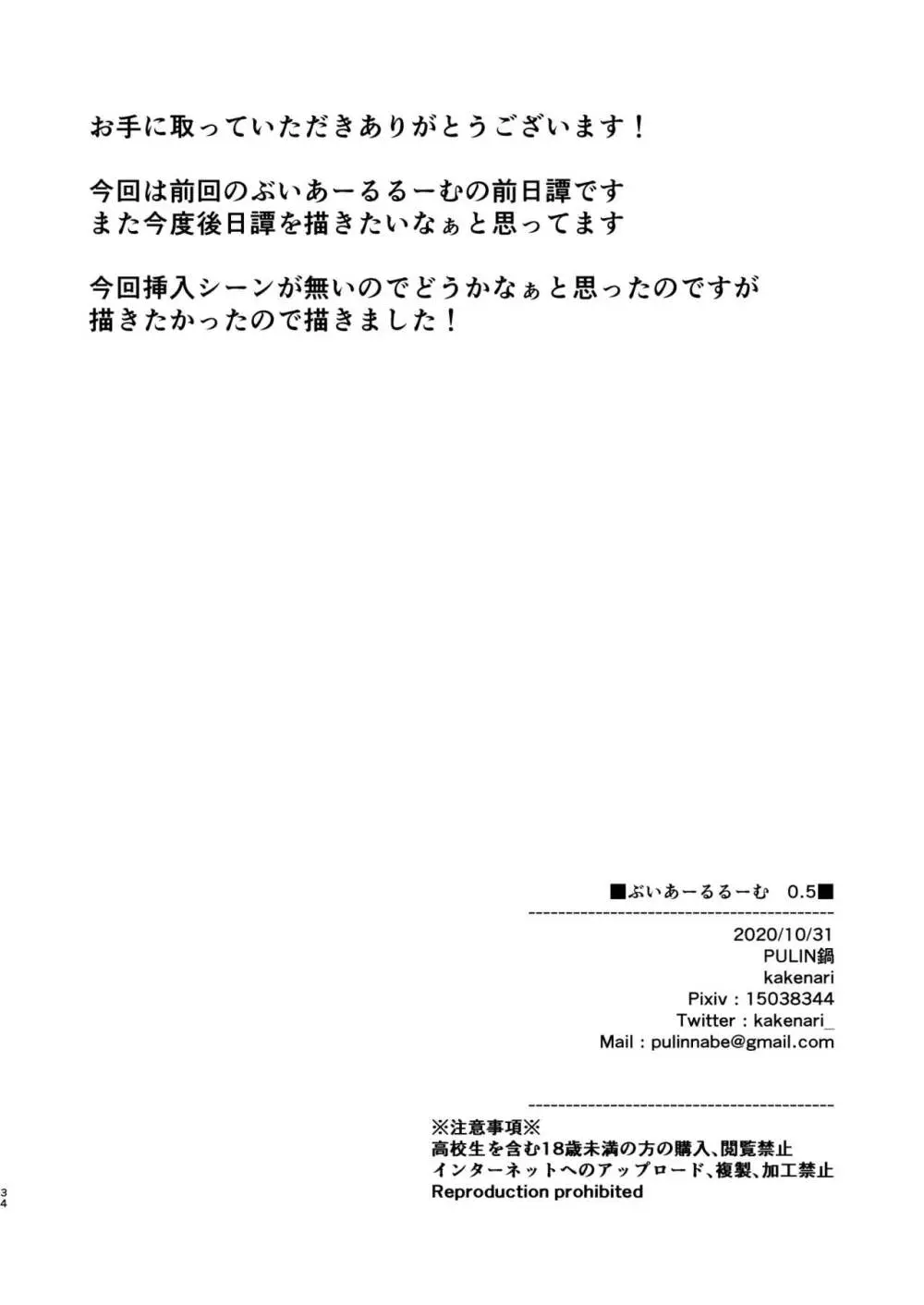 ぶいあーるるーむ0.5 33ページ