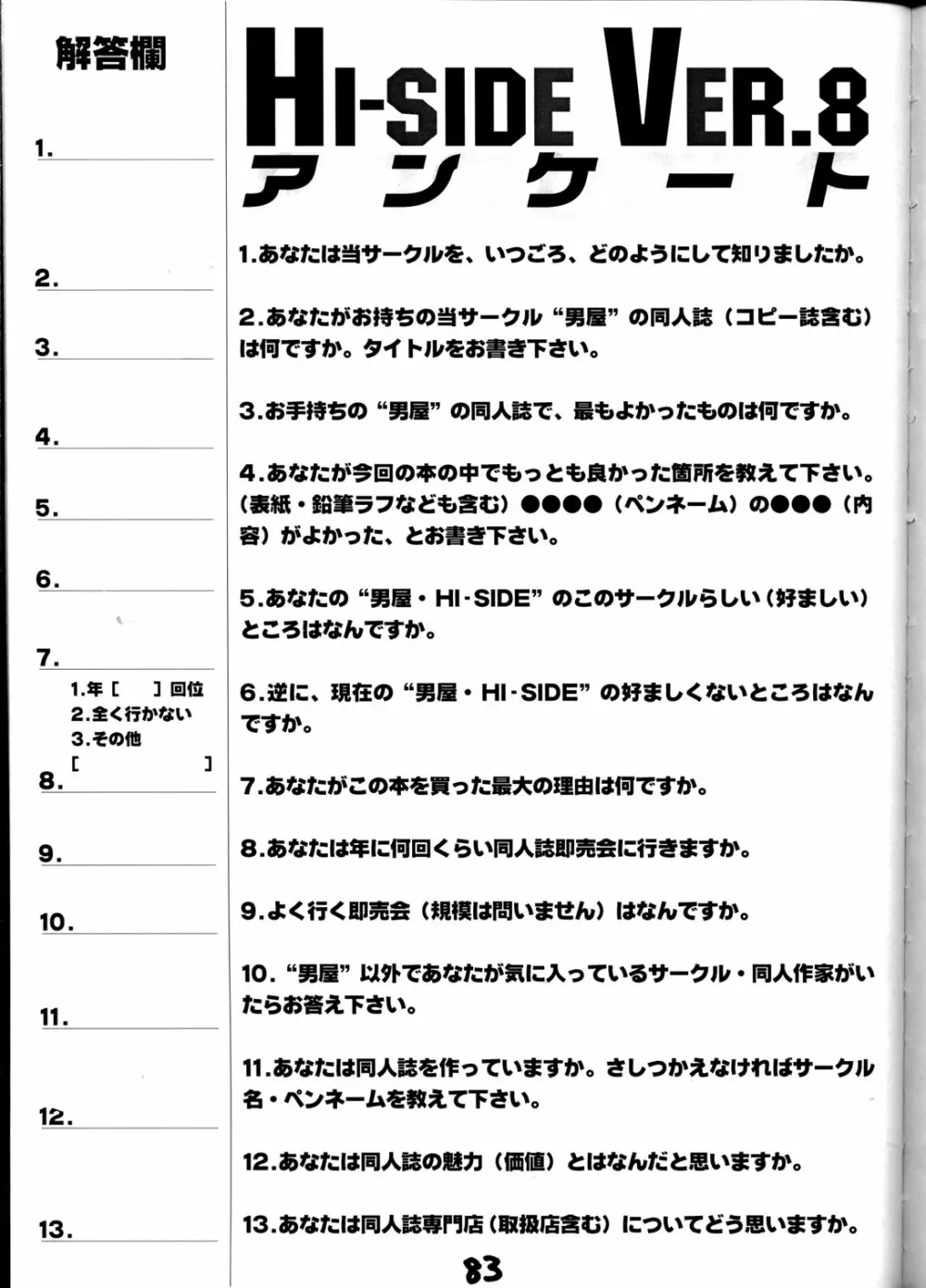 HI-SIDE Ver.8 82ページ