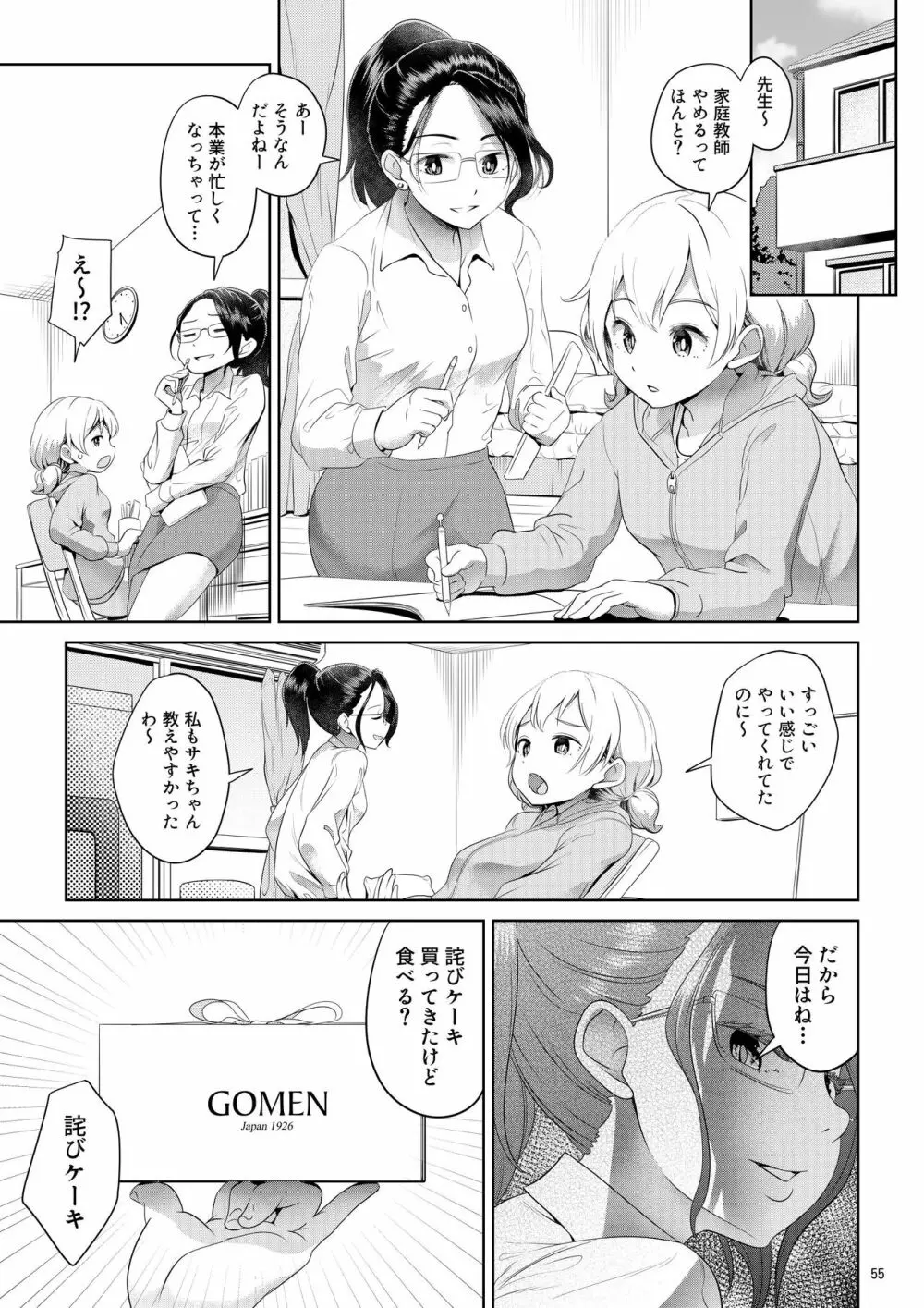 ちんこが生えたらどうするか 55ページ