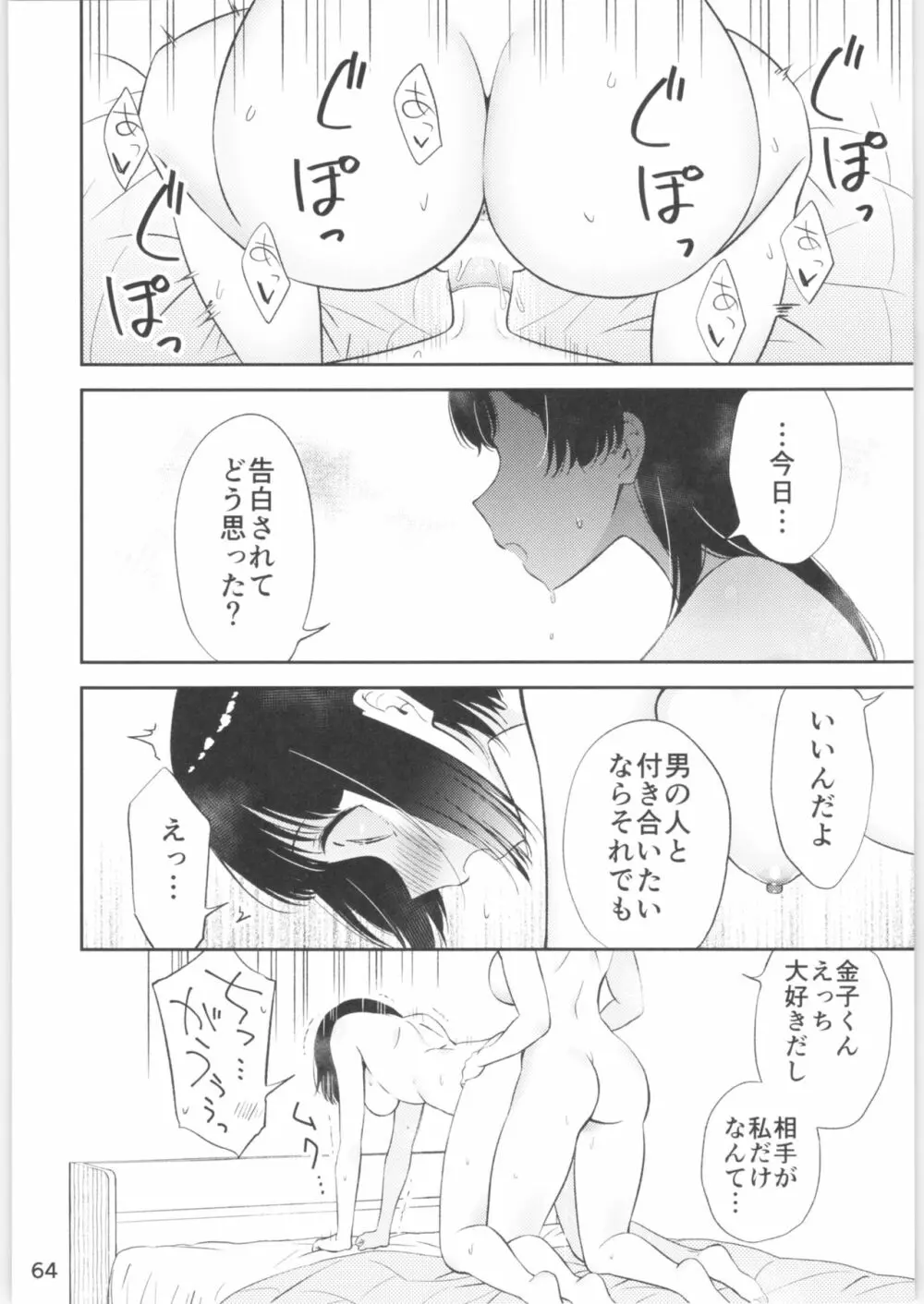 もしも女顔の男の子が女の子の体になったら 62ページ