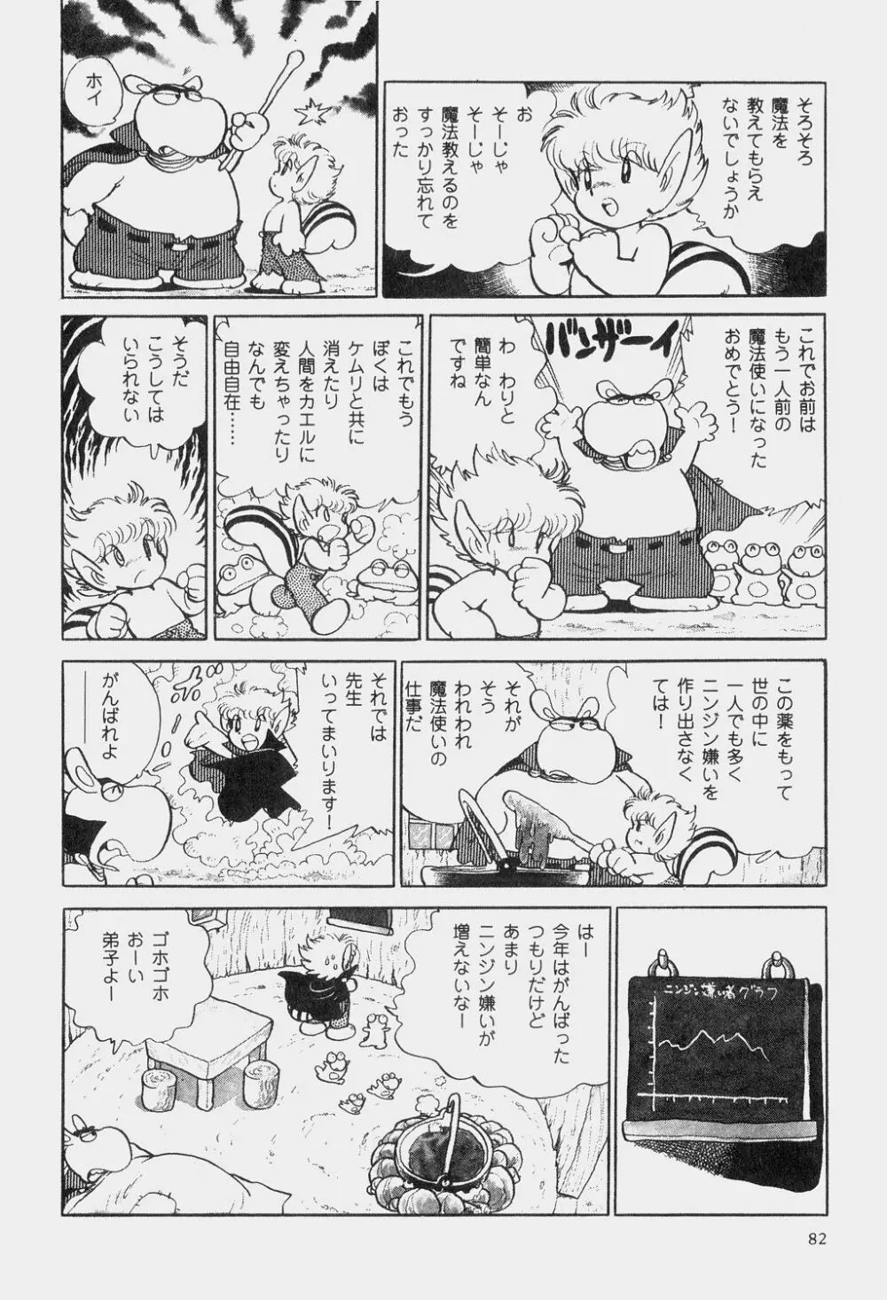 吾妻ひでお童話集 85ページ