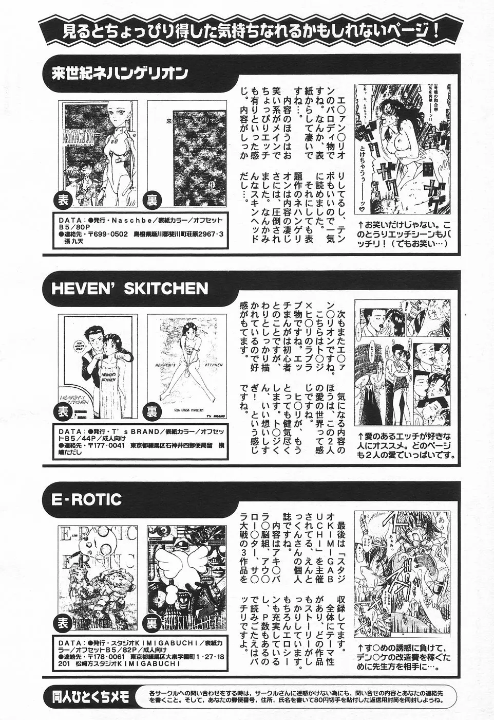 COMIC 天魔 1998年8月号 168ページ