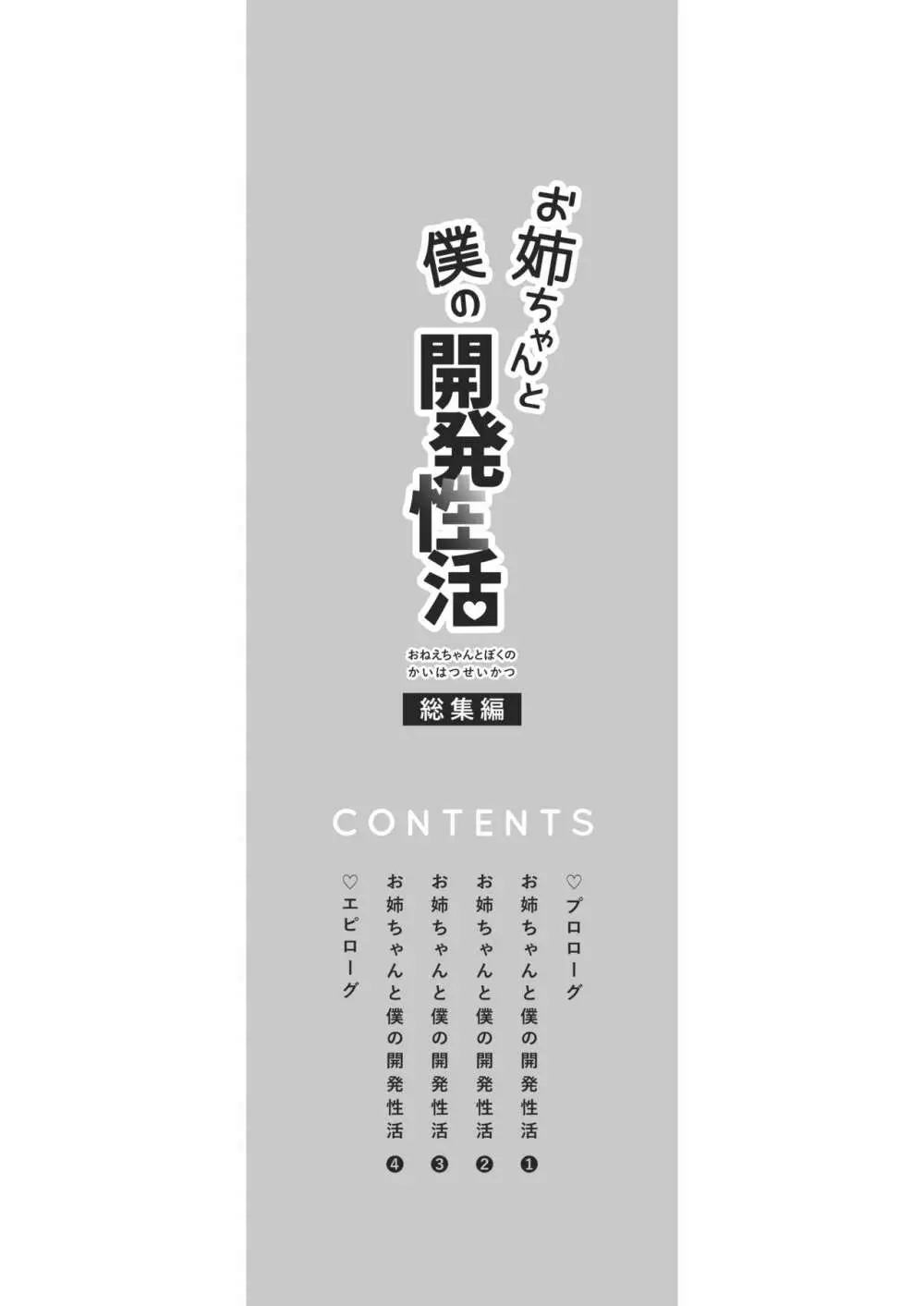 お姉ちゃんと僕の開発性活 総集編 4ページ