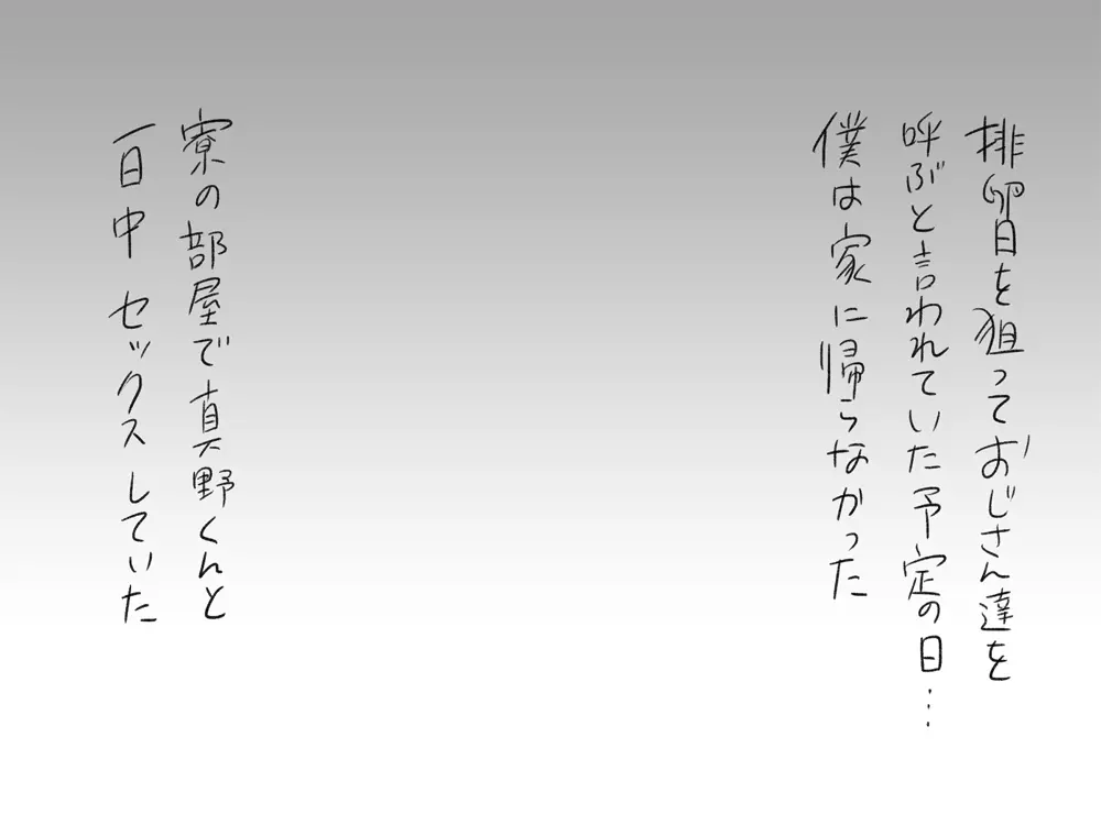 性転換後、親友と ～当て馬編～ 356ページ