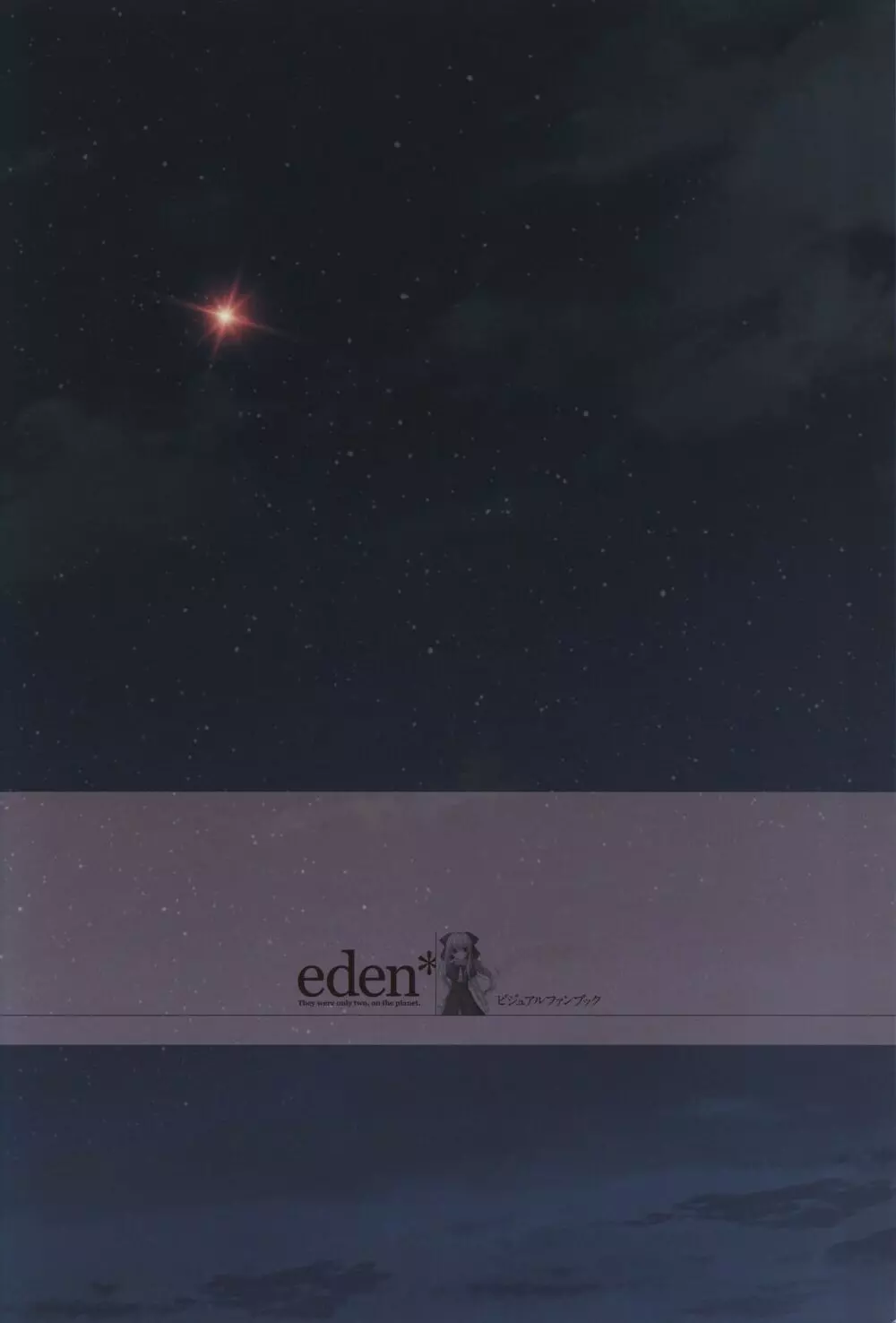 eden* ビジュアルファンブック 3ページ