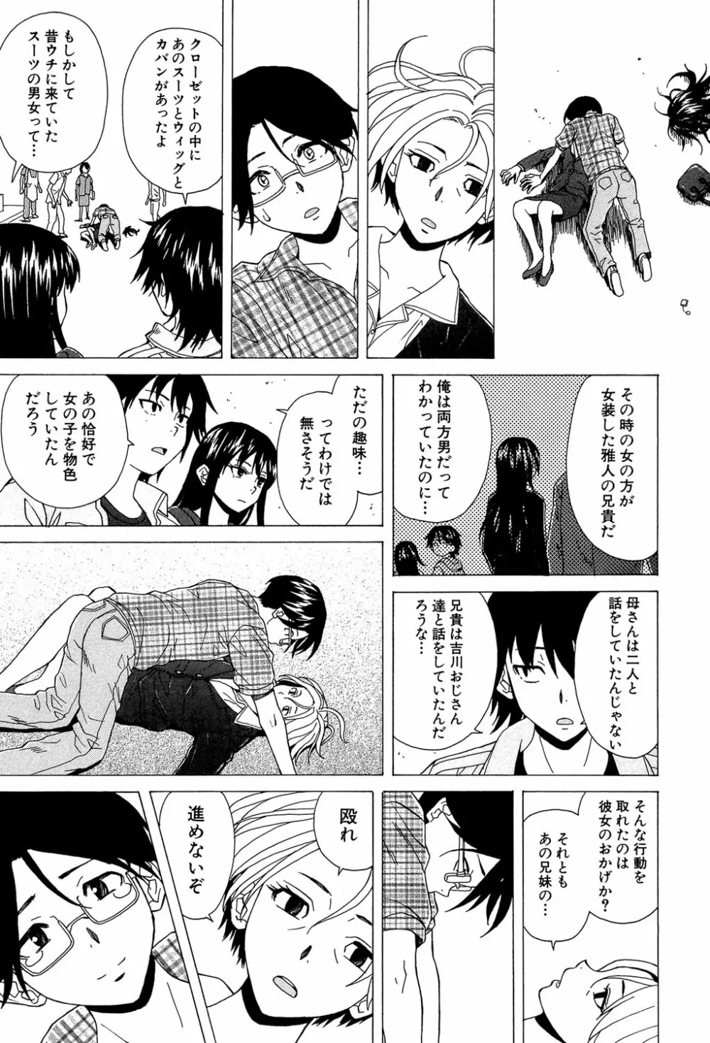 ふしだらな兄妹 190ページ