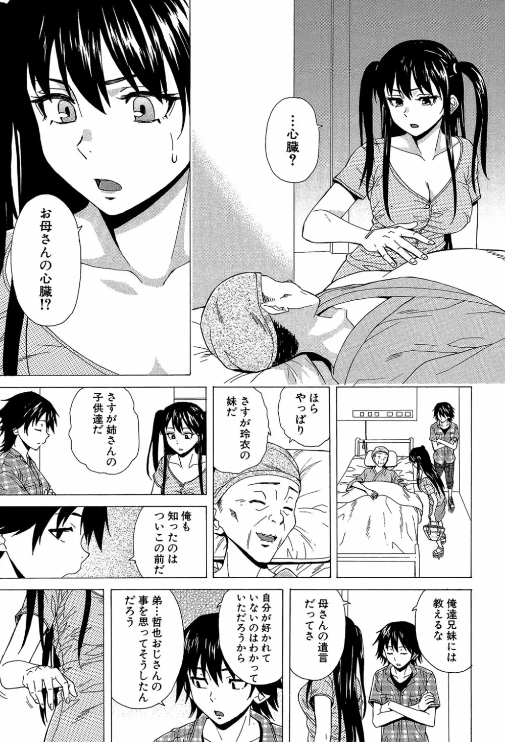 ふしだらな兄妹 218ページ