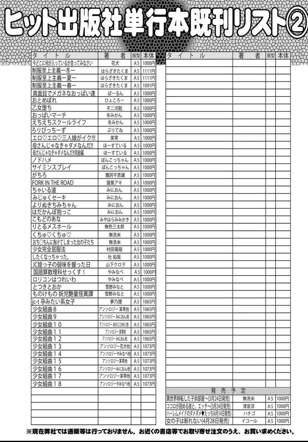 COMIC 阿吽 2021年4月号 511ページ