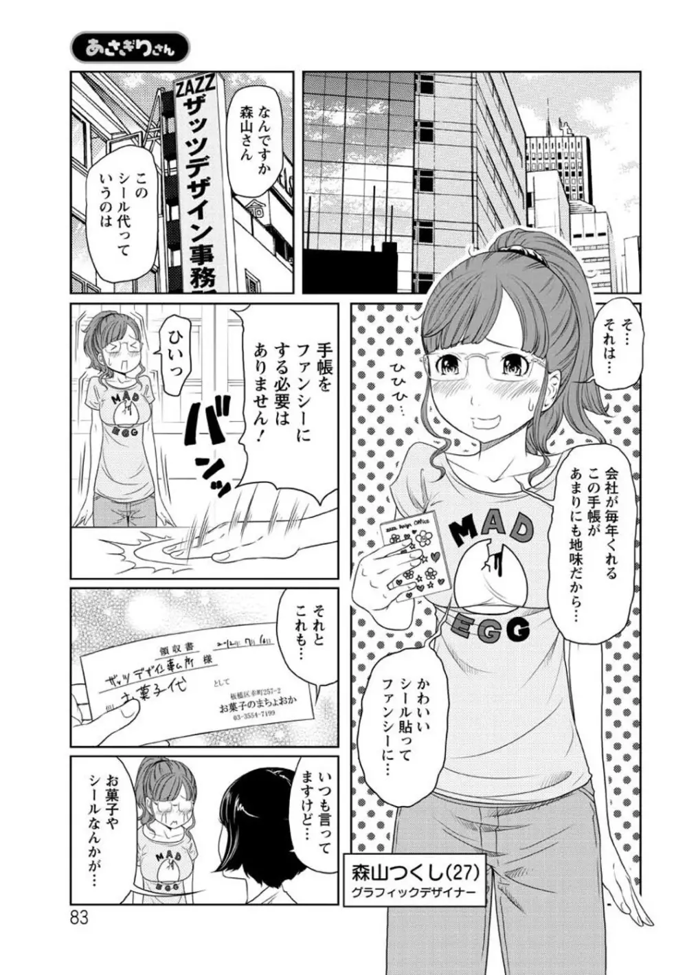 ヘンでれ女子図鑑 85ページ