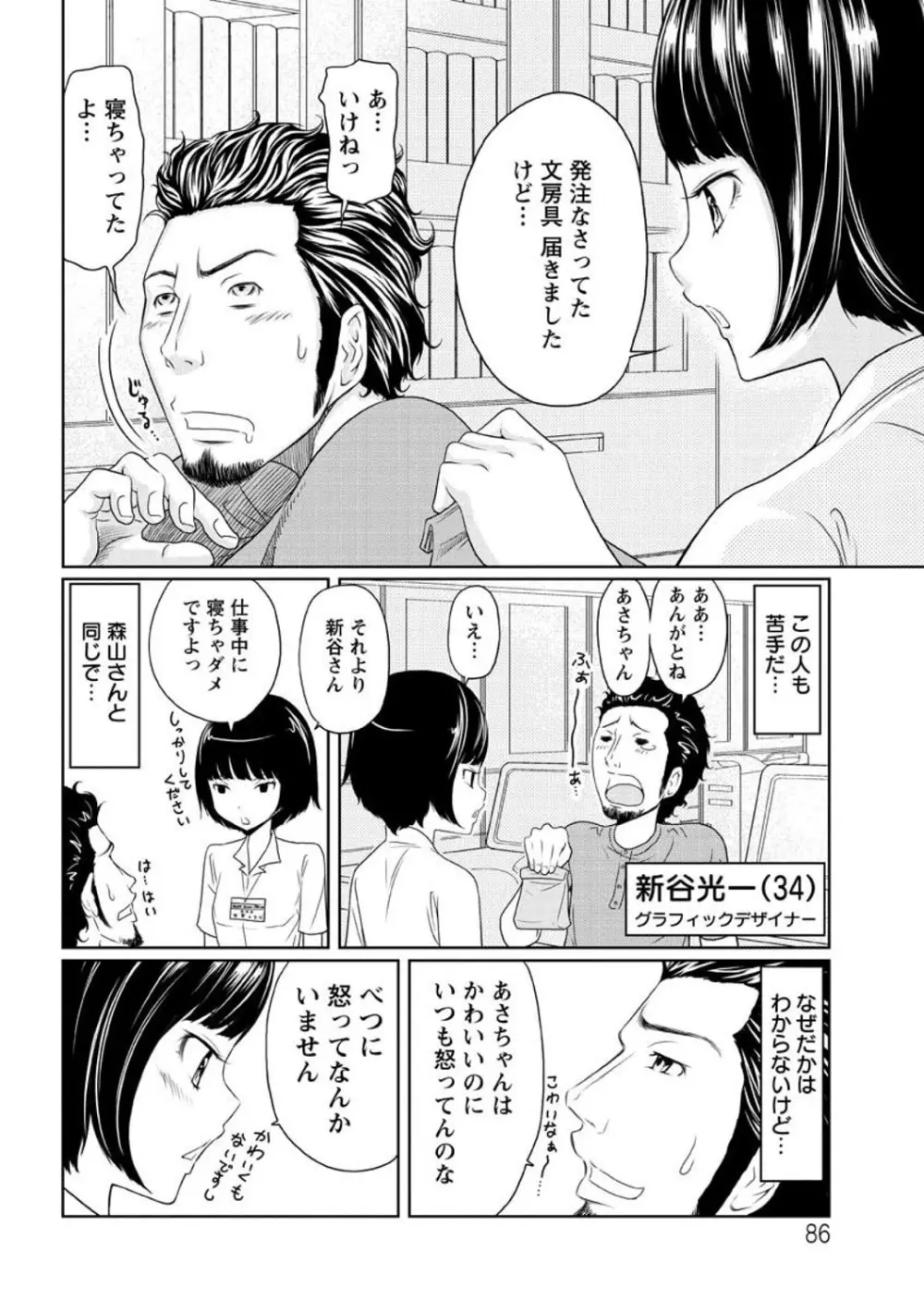 ヘンでれ女子図鑑 88ページ