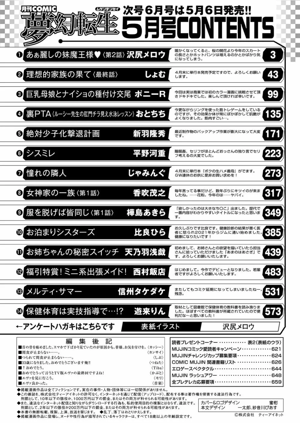 COMIC 夢幻転生 2021年5月号 662ページ