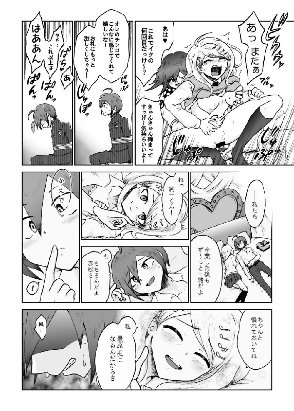 【web再録】最赤：王赤＝２：８の紅鮭軸ゲスエロ凌辱NTR漫画 42ページ