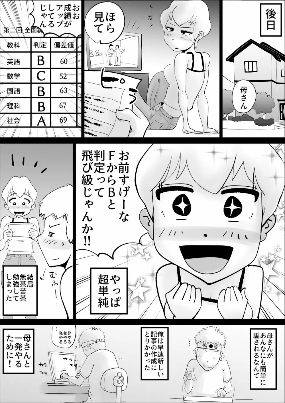 ド天然母親と性欲処理の日々 11ページ